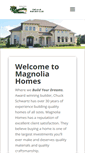 Mobile Screenshot of magnolia-homes.com
